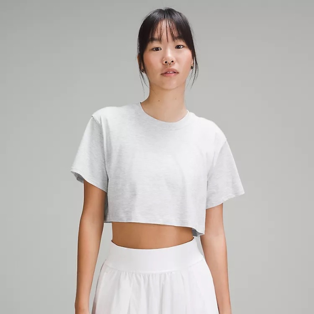 Lululemon All Yours Cropped T-Shirt